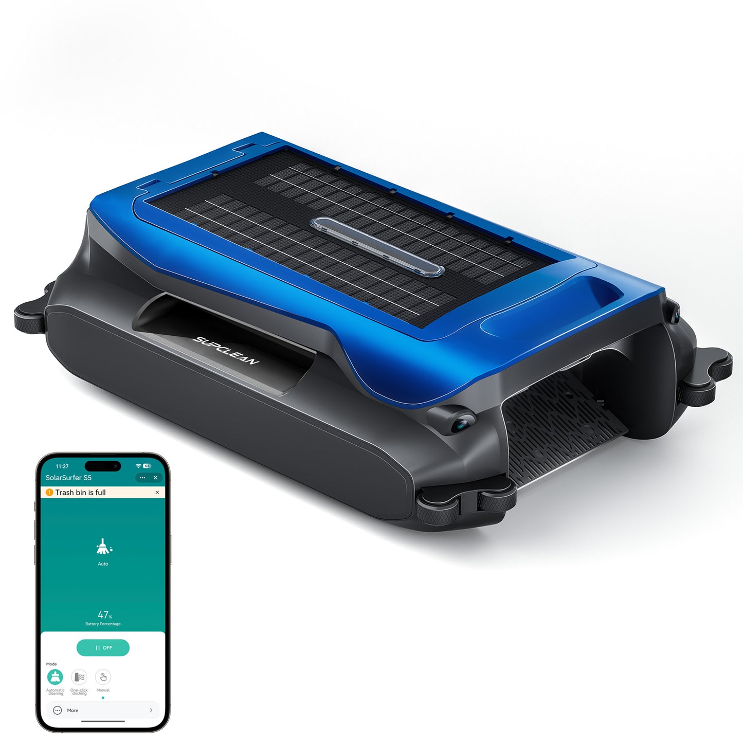 Supclean Pool Skimmer Robot (Blue)