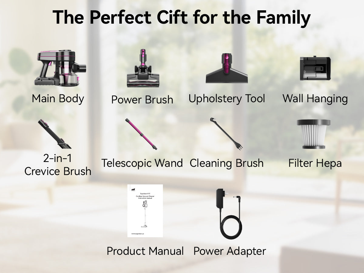 Supclean Cordless Vacuum Cleaner A10